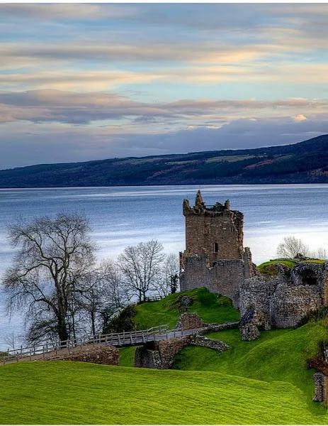 Urquhart Castle — Landmark — The Great Glen: A82 Fort William to Inverness — Scotland