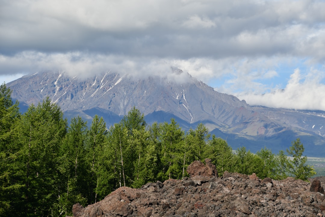 Kamchatka Volcano Road